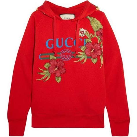 rose embroidered hoodie gucci|Women's Designer Luxury Sweatshirts .